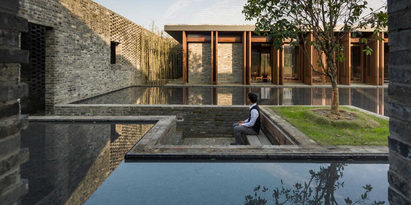 Moderan projekt izgrađen od opeke; dobitnik Brick Award nagrade