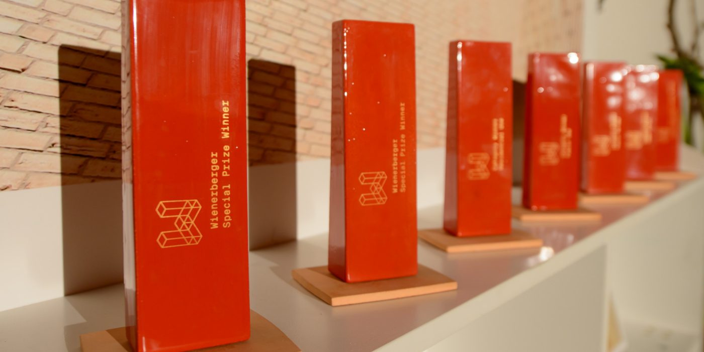 Brick Award 14 Architecture Talks, trophies