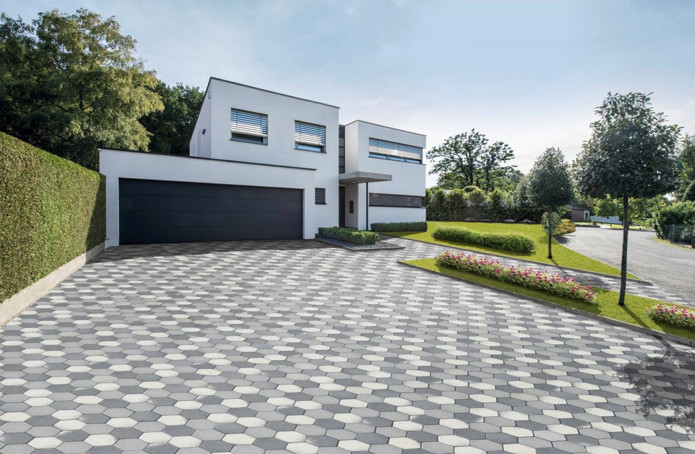 Šesterokut grafitni mix