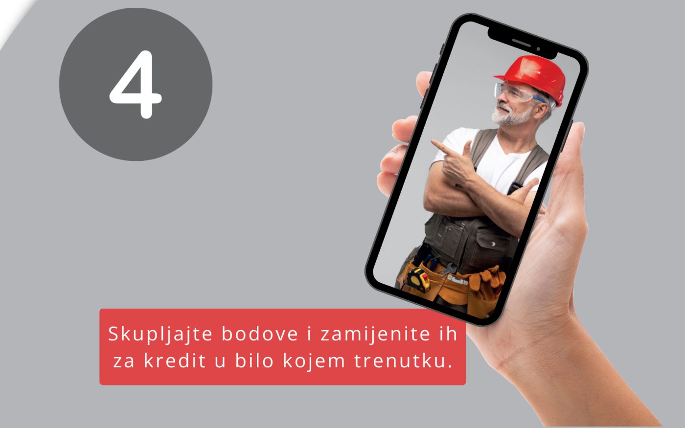 Korak 4 u PROplus aplikaciji  - Zamjena bodova | wienerberger