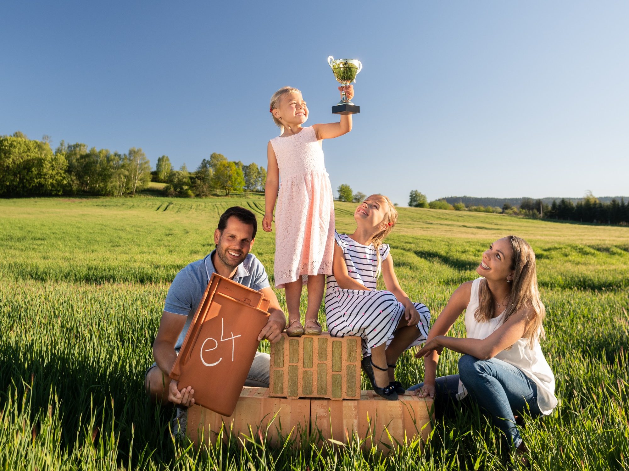Obitelj i Porotherm opeka