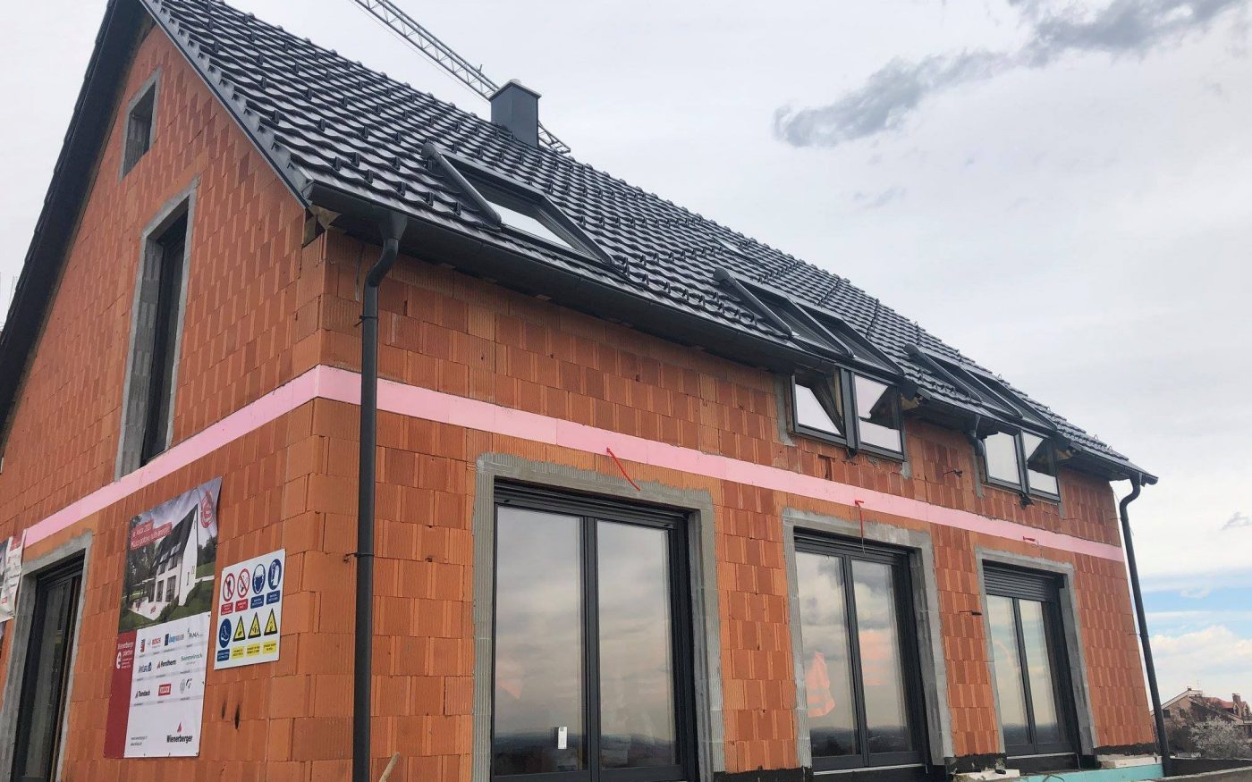 Wieenerberger e4 kuća u fazi izgradnje