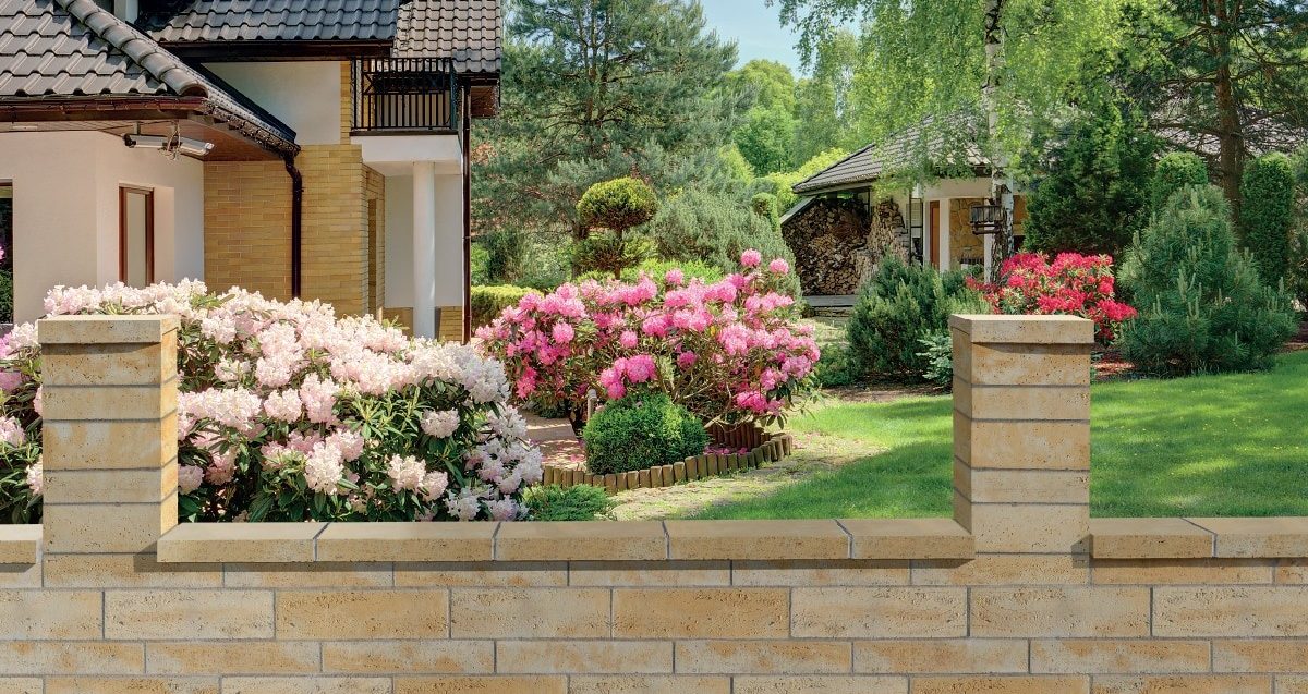 Ograda izrađena od Semmerlock zidnih sistema