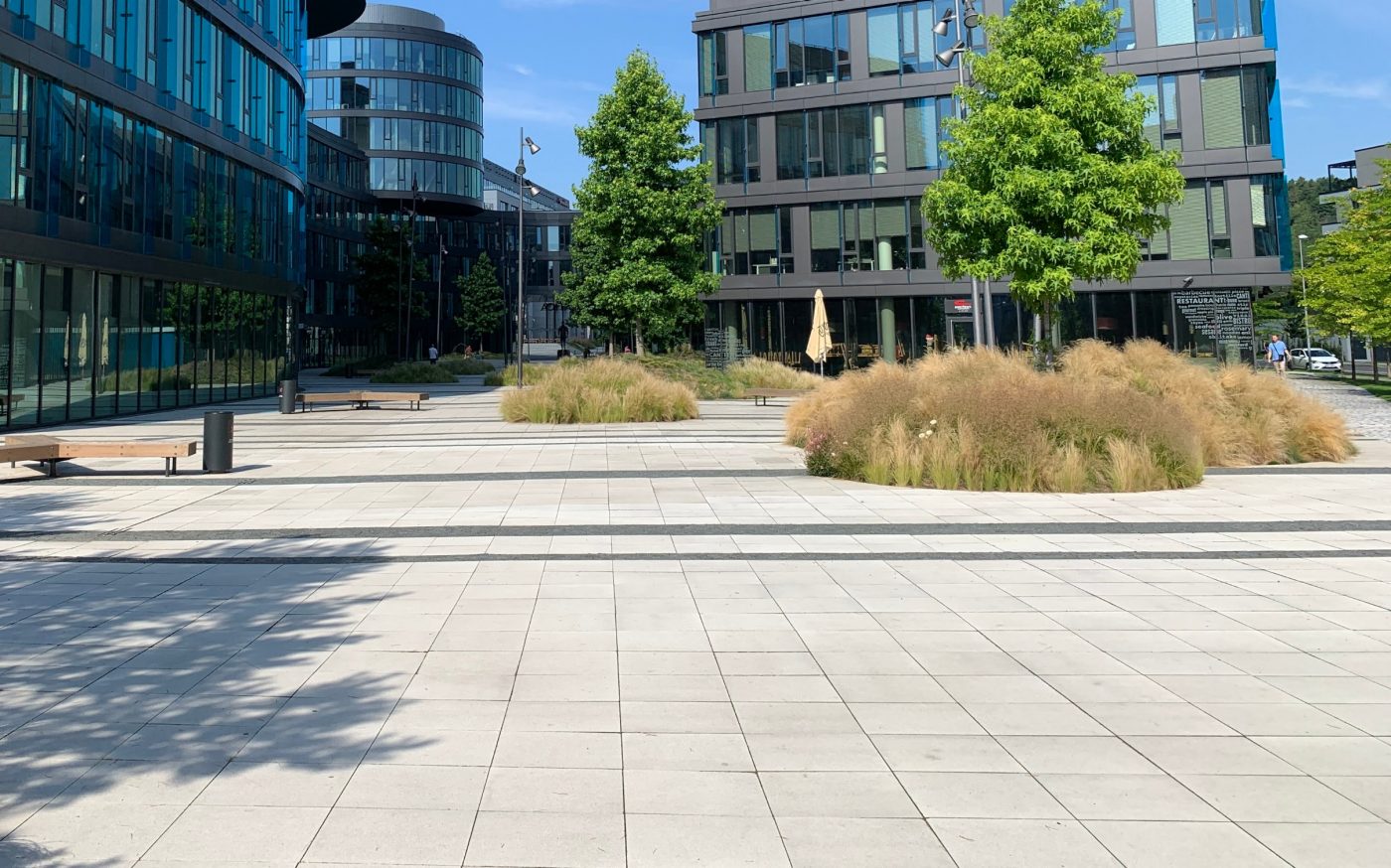 Umbriano opločnik na javnoj površini