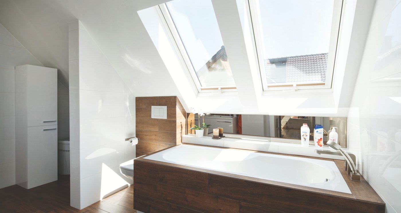 Krovni prozori za ljepšu kupaonicu