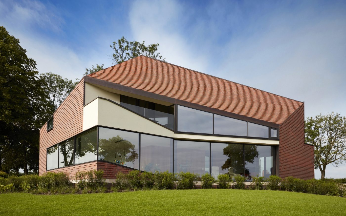 Tondach fasadni crijep na modernoj obiteljskoj kući