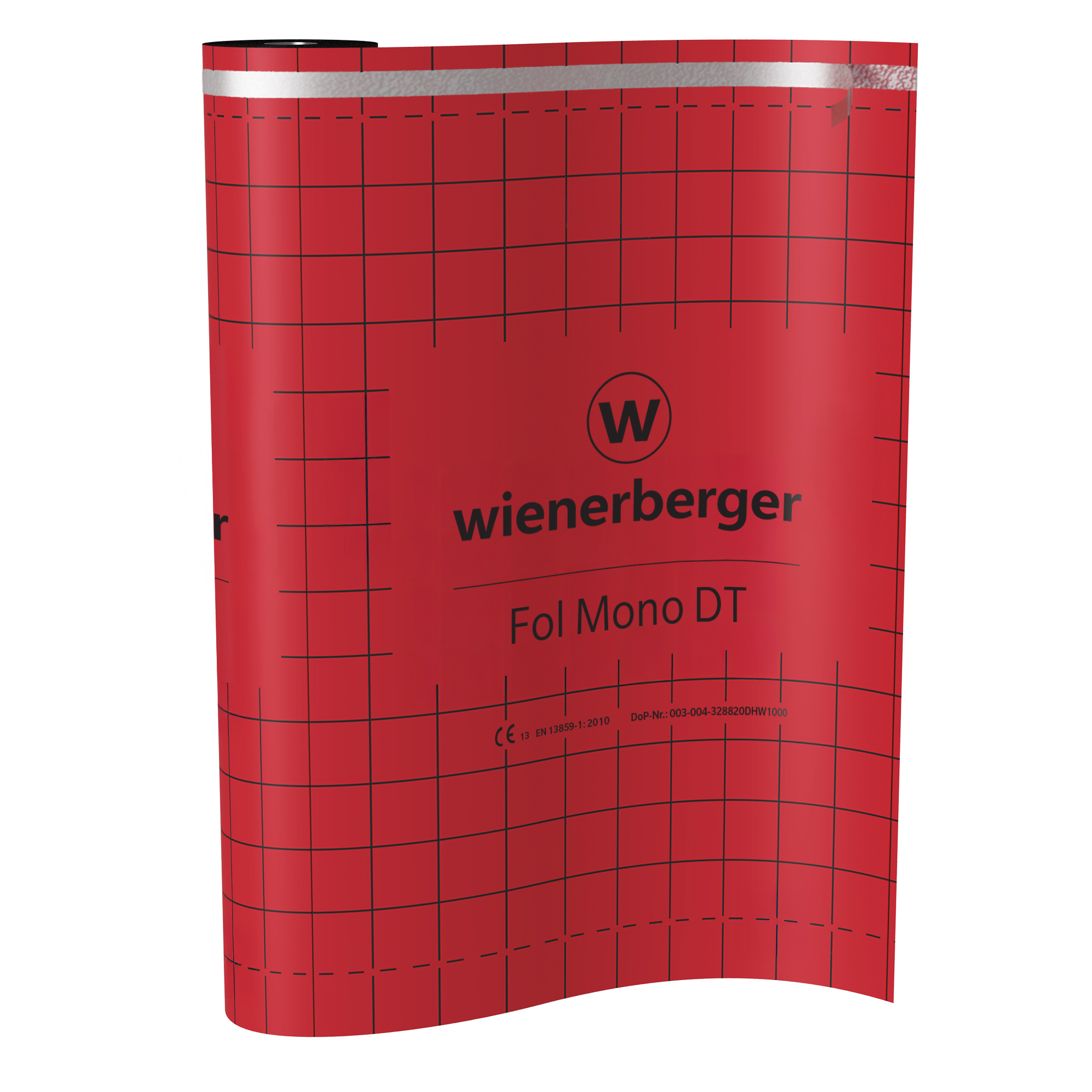 Tondach krovna folija na bijeloj pozadini