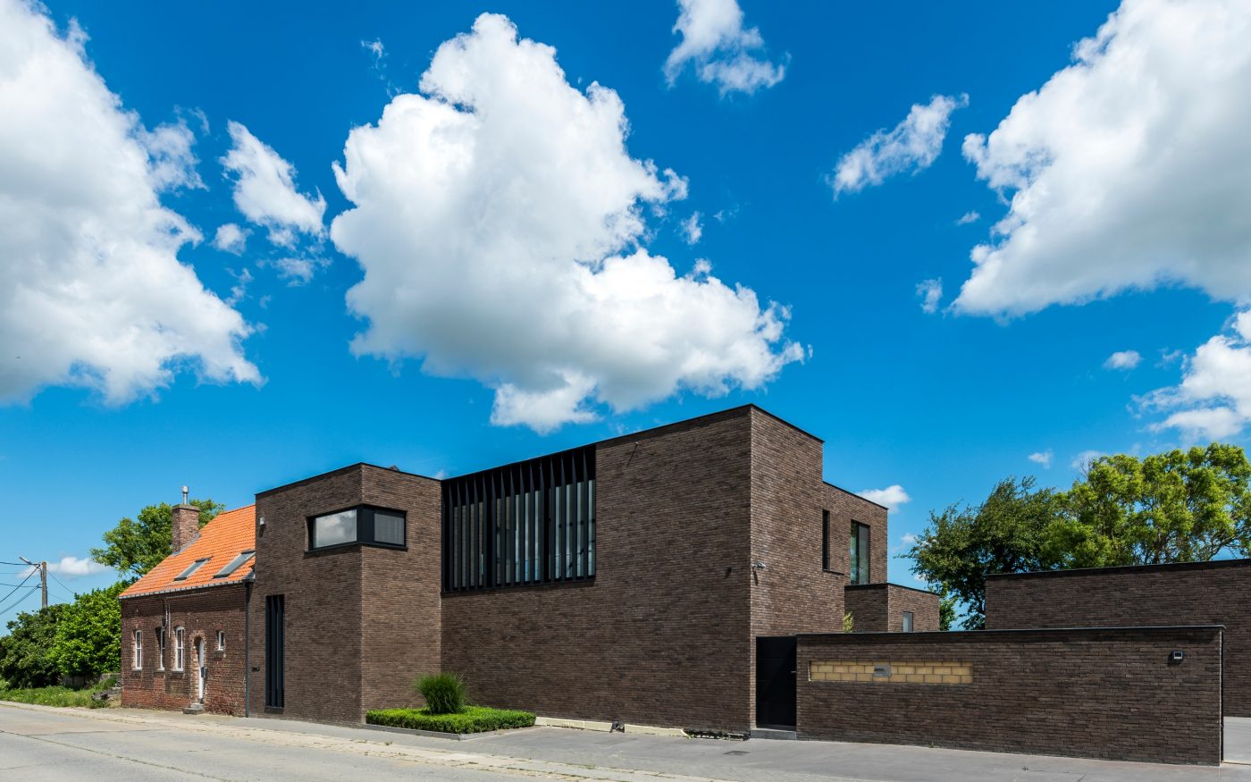 Reference photo new construction single family and doctors office in Klerken