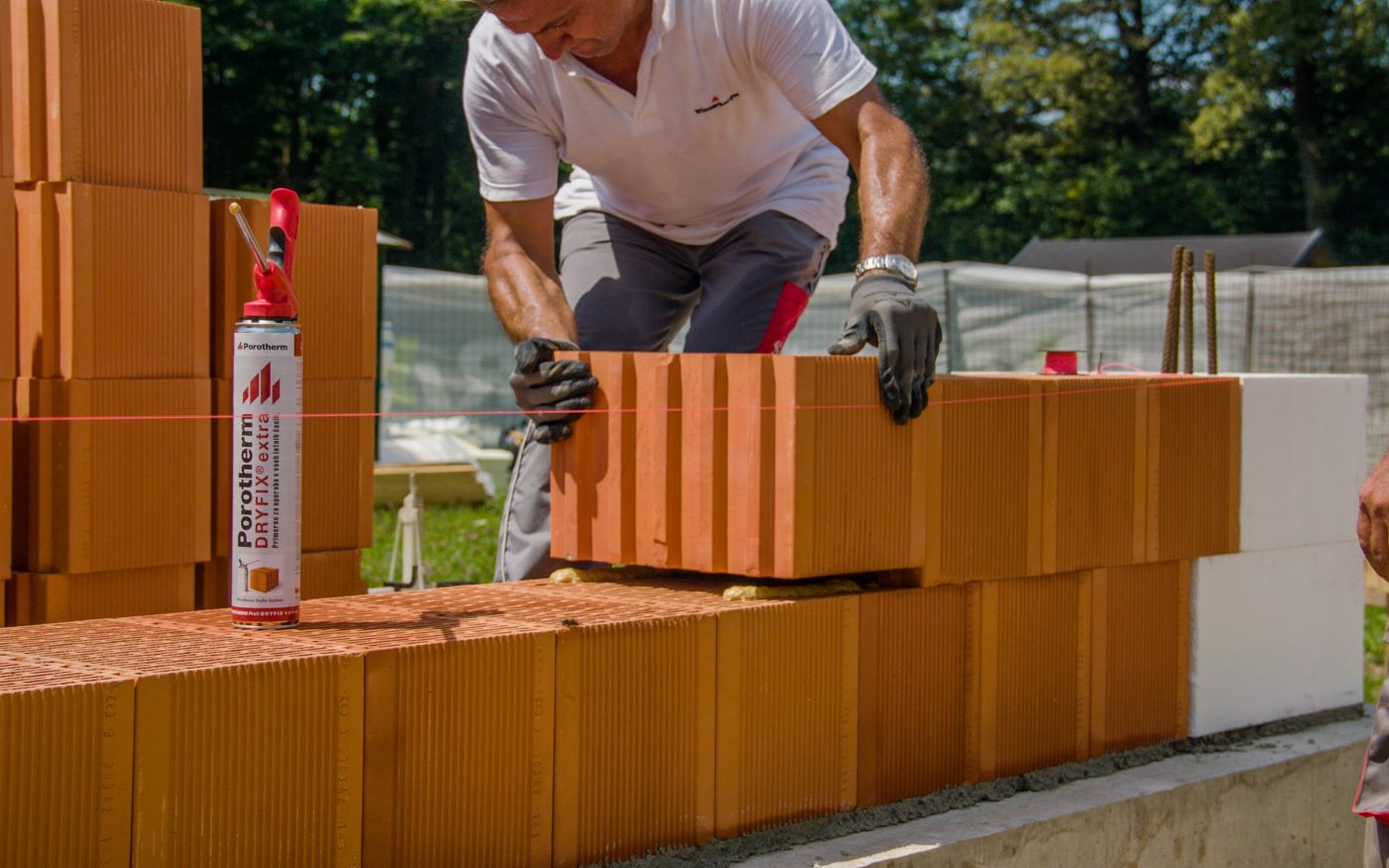 Porotherm Profi zidanje