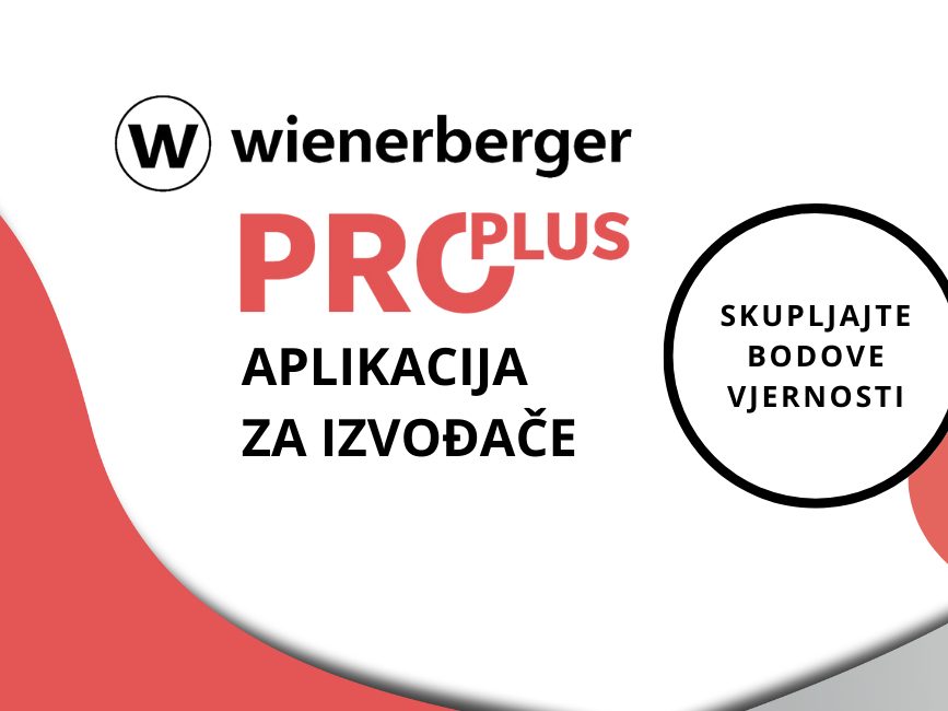 Wienerberger ProPlus aplikacija za izvođače - program skupljanja bodova vjernosti za krovopokrivače
