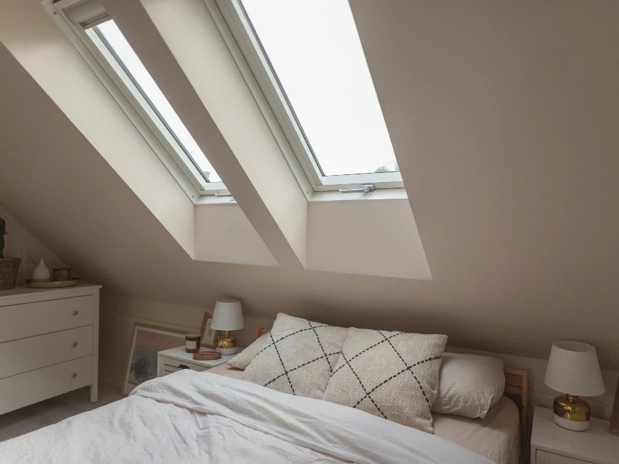 Tondach PVC krovni prozori u sobi