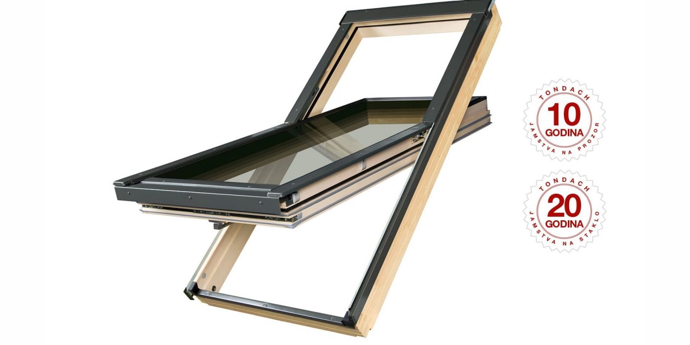 Tondach EnergyPro U6 niskoenergetski krovni prozor - U-vrijednost 0,8 W/m²K
