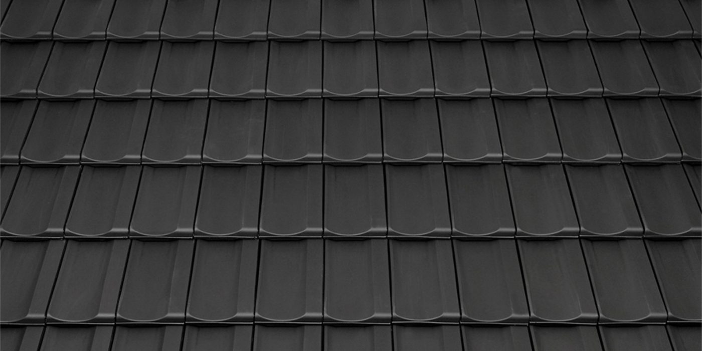 Tondach Contiton 9 Natur Color crna boja - crijep velikog formata za suvremenu arhitekturu