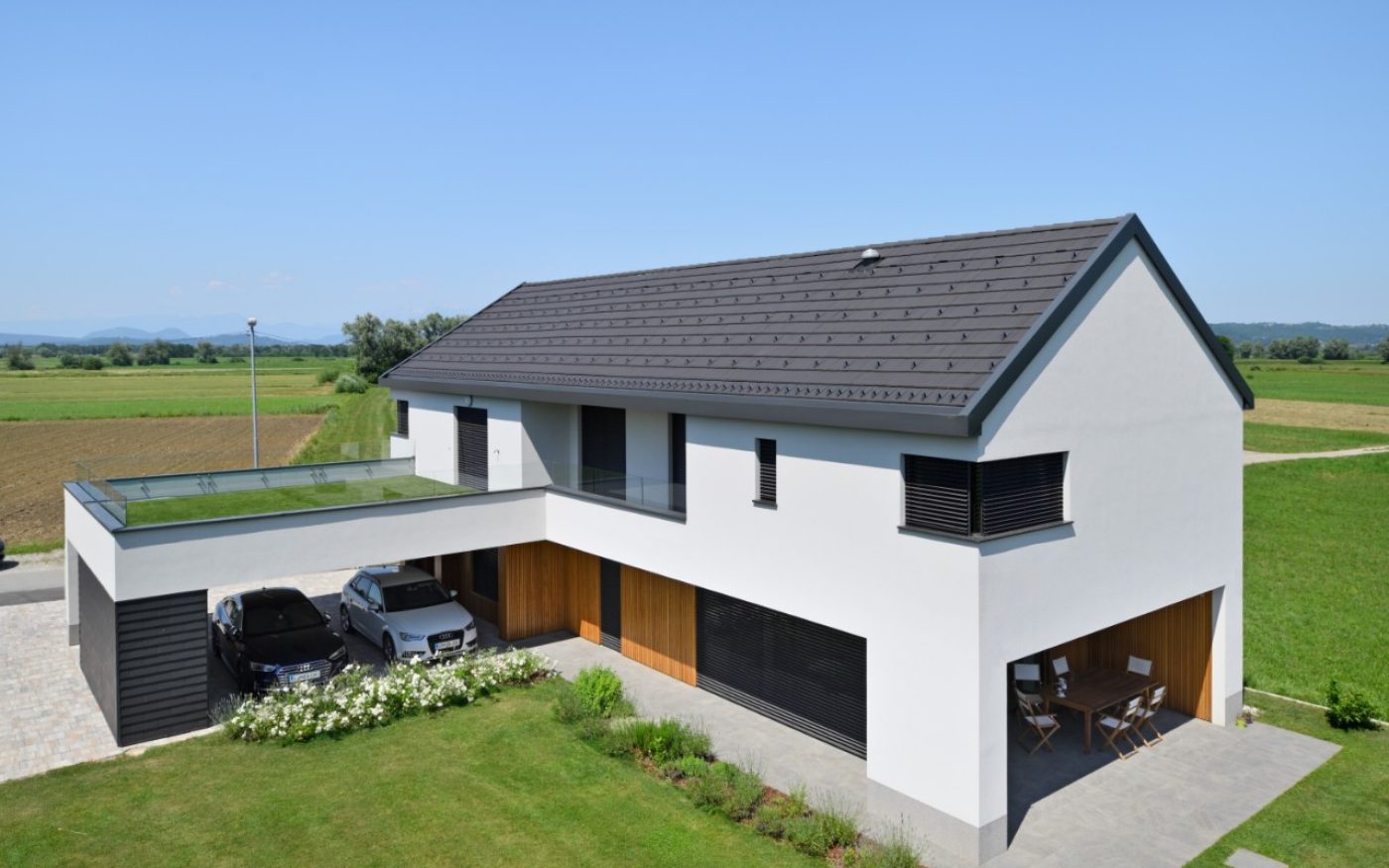 Obiteljska kuća s Tondach Plan 30 crijepom