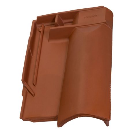 Tondach Veneton 11 rubni desni crijep za sljeme - završetak desnog bočnog ruba na sljemenu