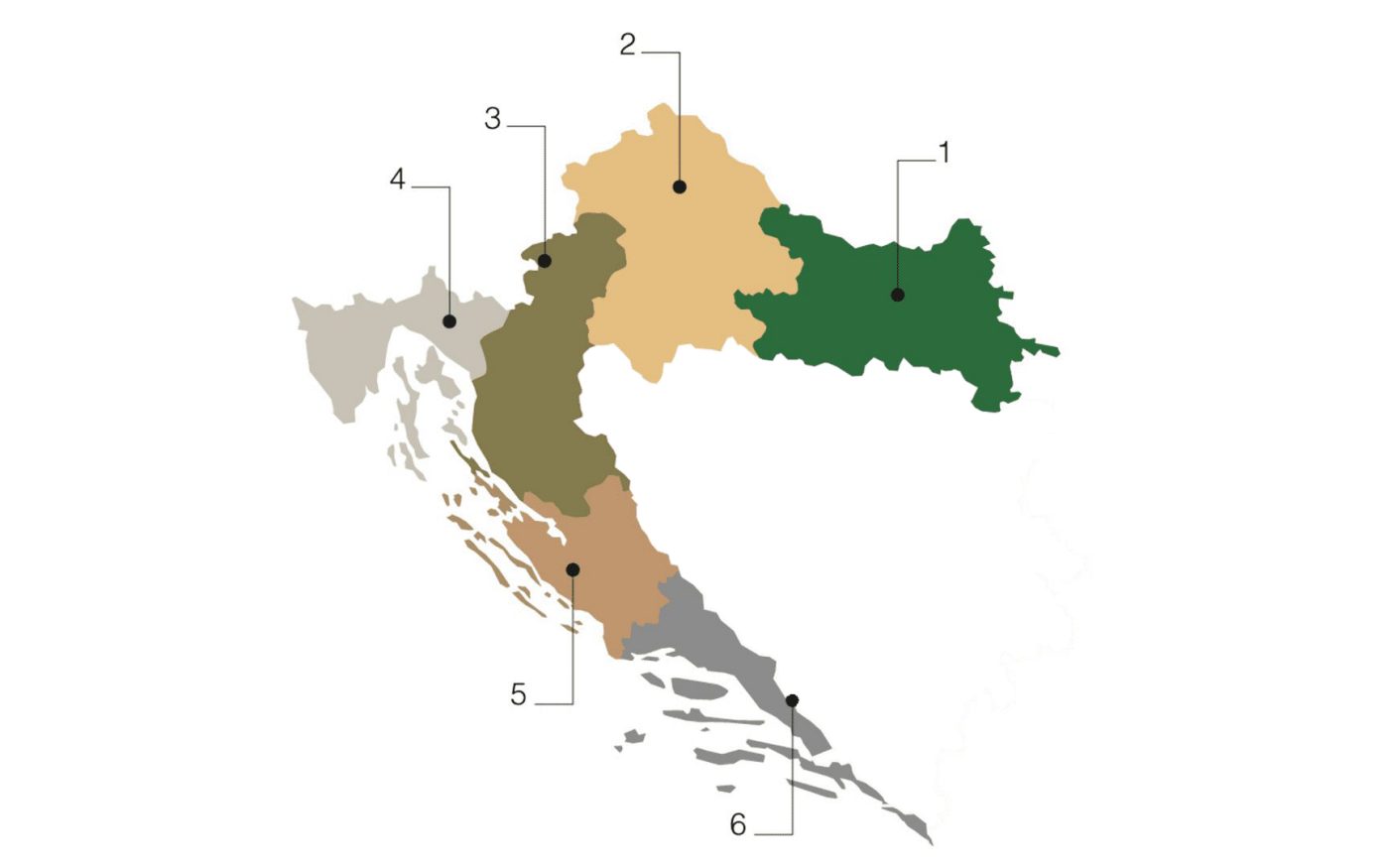 Semmelrock prodajna područja u Hrvatskoj i BiH