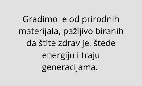 Net Zero kuća je više od arhitekture i tehnologije. To je novi način razmišljanja o životu. - 2