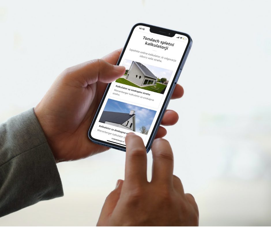 Tondach calculator mockup