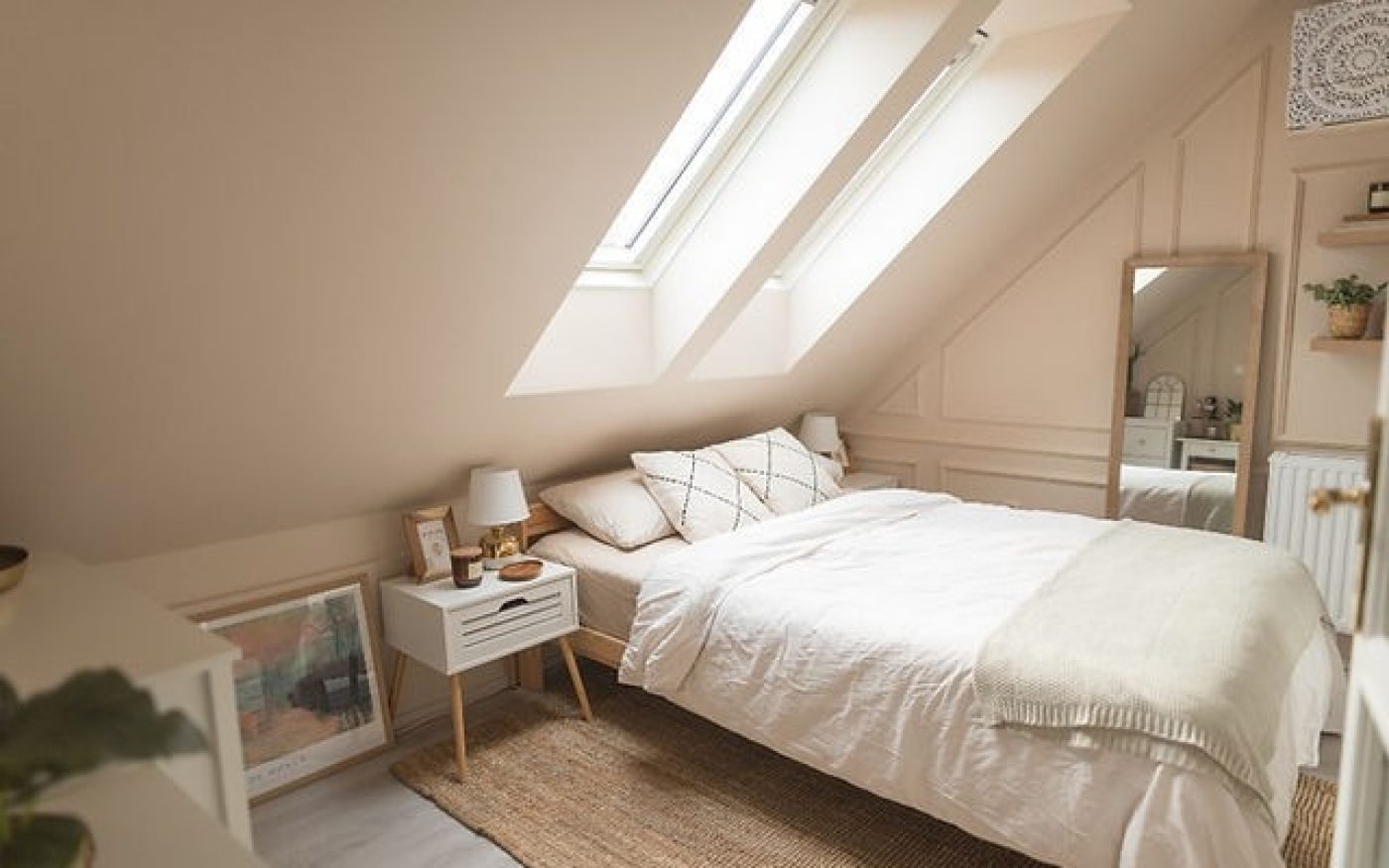 Tondach PVC krovni prozori u spavaćoj sobi