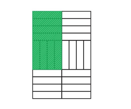 Parcetto shema slaganja 6