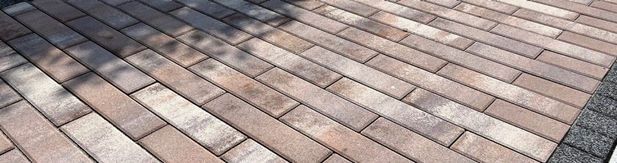 Semmelrock Parcetto opločnici cappucino boje, posloženi paralelno