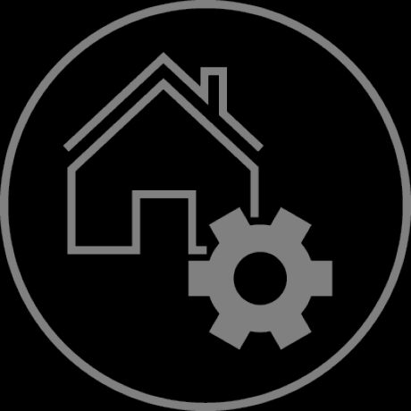 Wall cluster icon for accessories or complete system