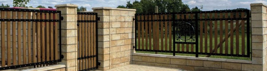 Semmelrock Bradstone Travero betonska ograda s uzorkom prirodnog kamena