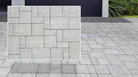 Semmelrock kombinirana forma - opločnici različitih dimenzija jednake površine i boje