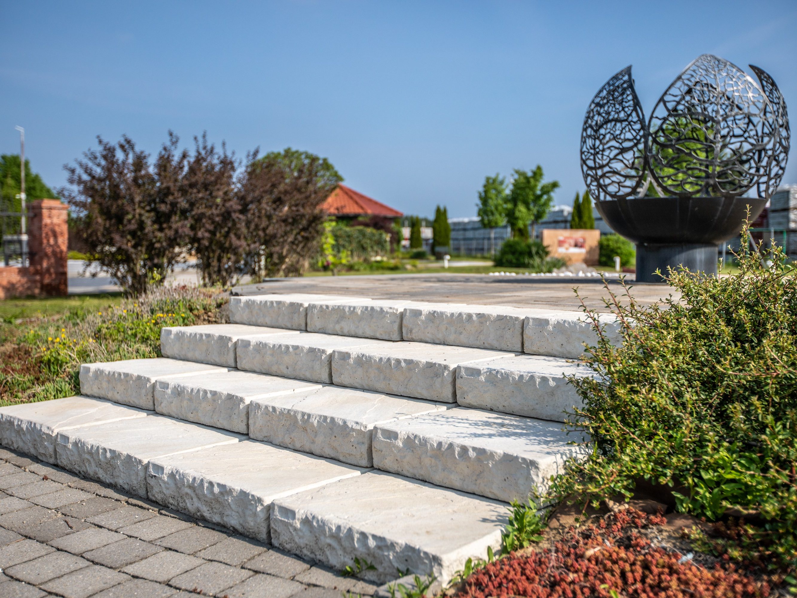 Izložbeni vrt u Ogulinu - Semmelrock Bradstone Old Town bijeli