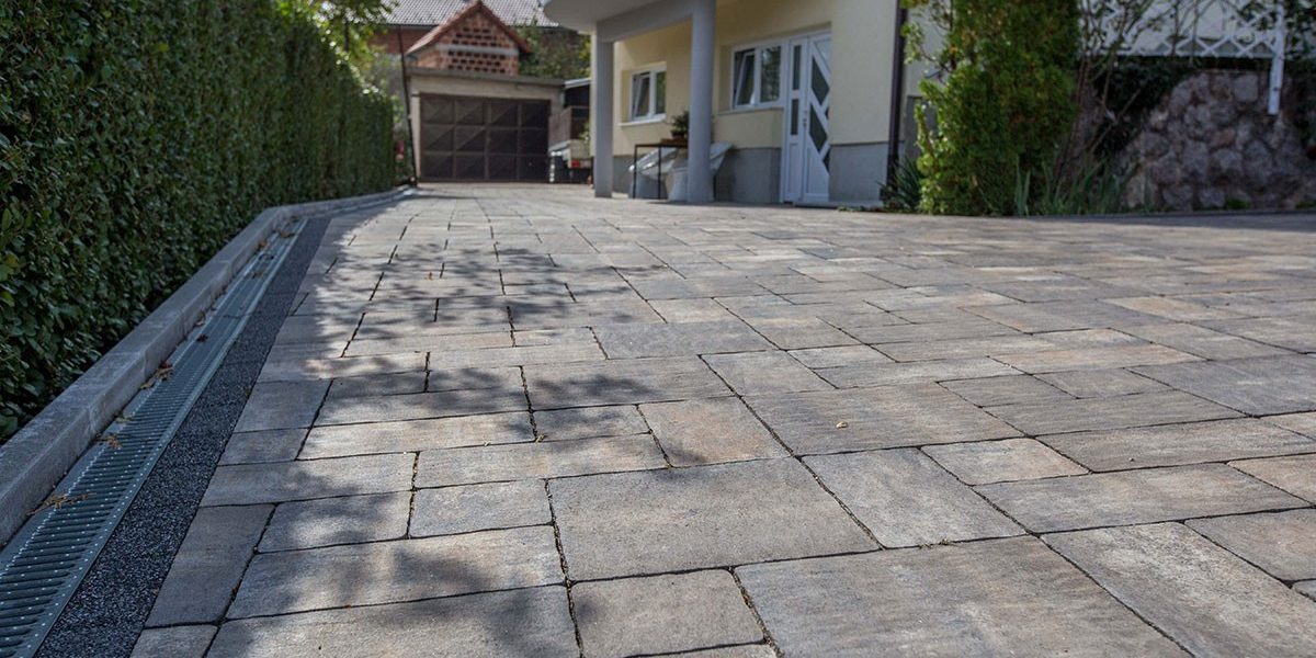 SemDrain A15 - DIY polipropilenski kanal za odvodnju za pješačke i vrtne površine