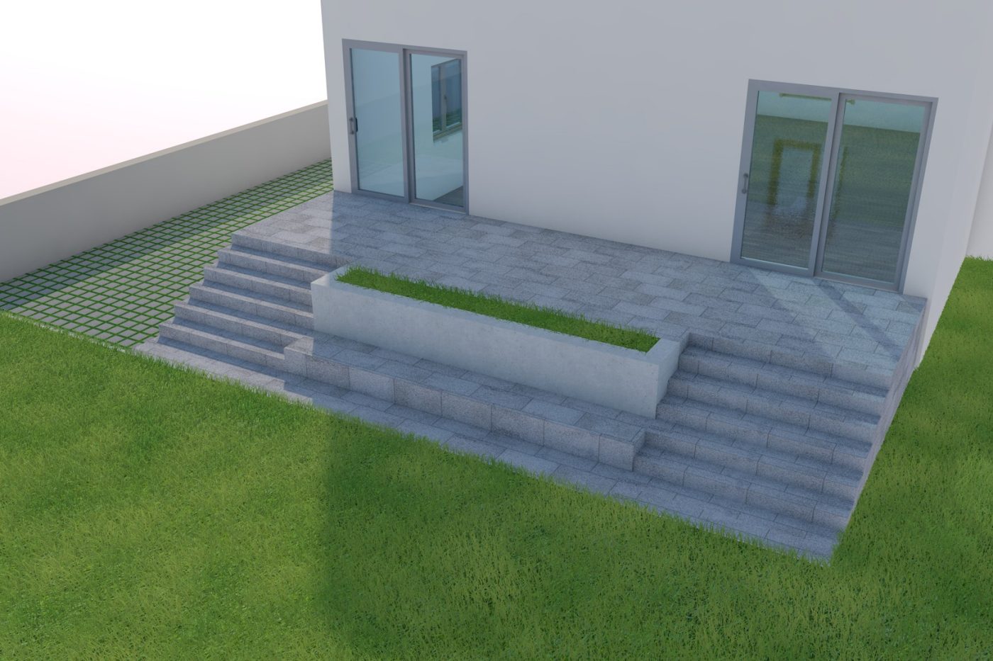 Semmelrock CAD odjel - vizualizacija uređenja stepenica