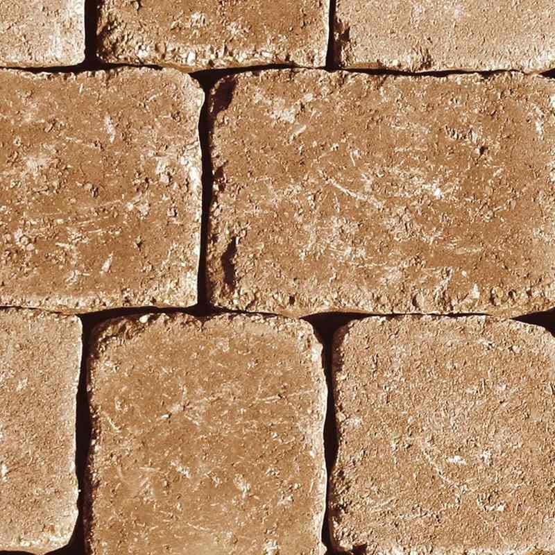 Castello antico otučen narančasto-smeđe prošarana