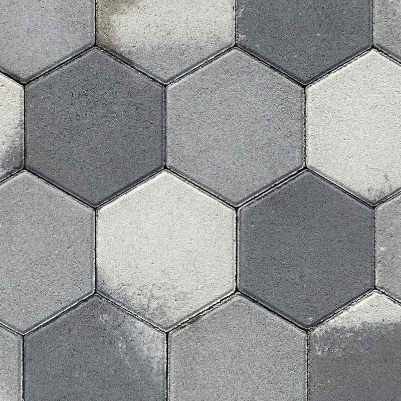 Šesterokut grafitni mix