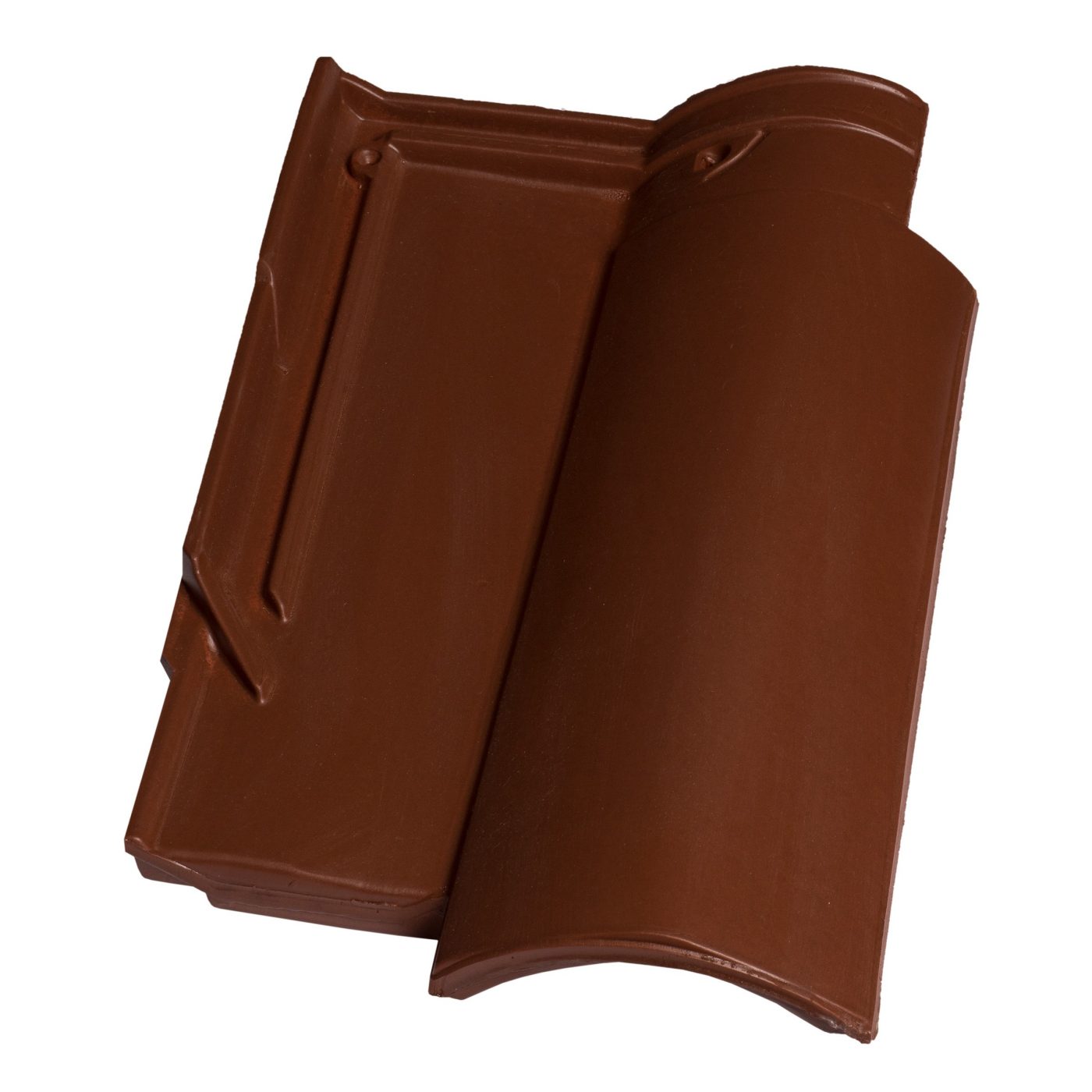 Tondach crijep Veneton 11 Natur Color Bakrenosmeđa boja - vučeni glineni crijep valovitog profila s engobiranom površinom u bakrenosmeđoj boji