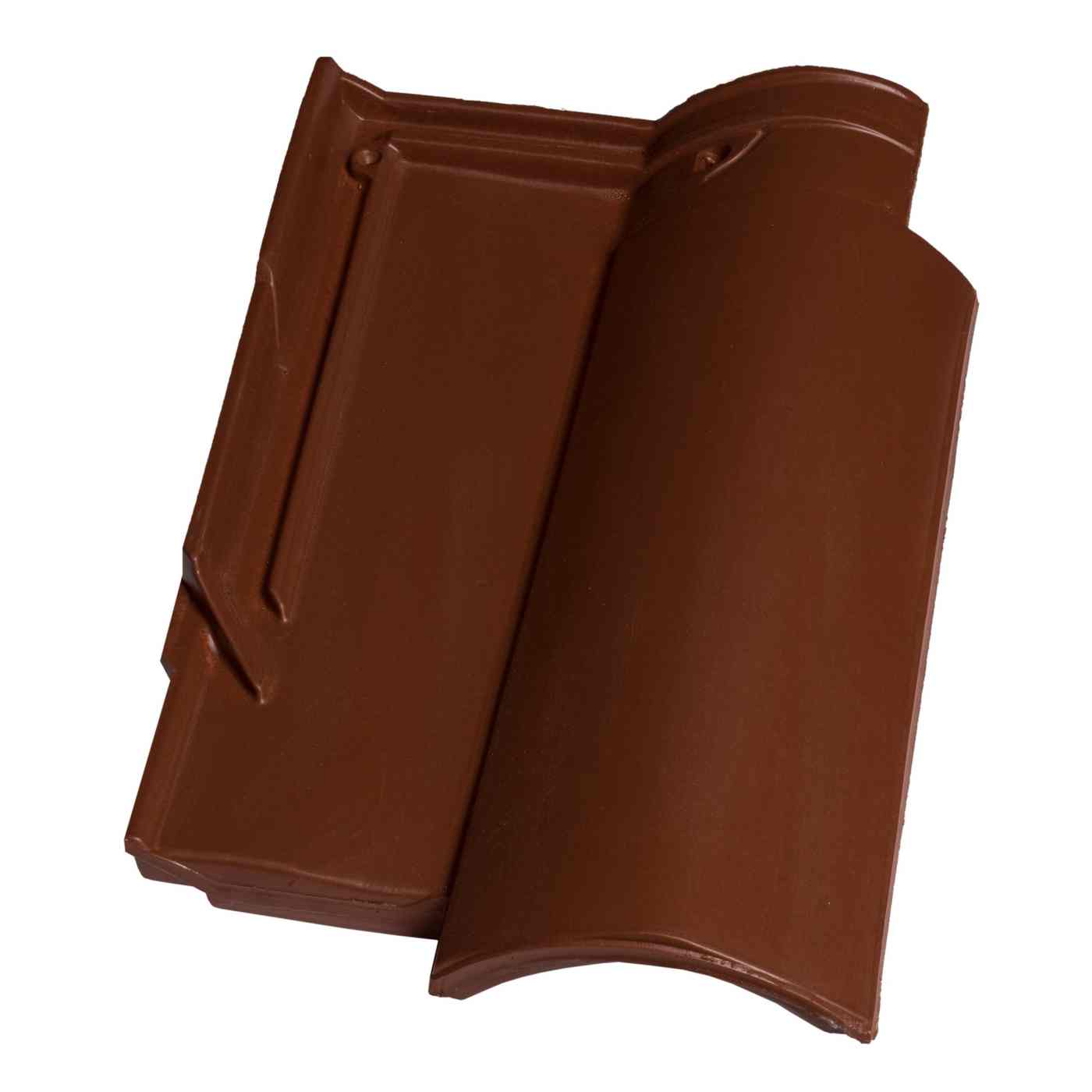 Tondach crijep Veneton 11 Natur Color Bakrenosmeđa boja - vučeni glineni crijep valovitog profila s engobiranom površinom u bakrenosmeđoj boji