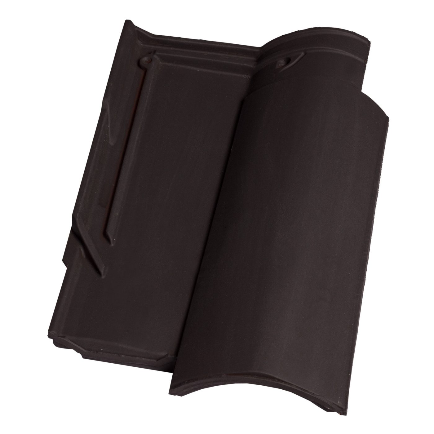 Tondach crijep Veneton 11 Natur Color Tamno Siva boja - vučeni glineni crijep valovitog profila s engobiranom površinom u tamno sivoj boji