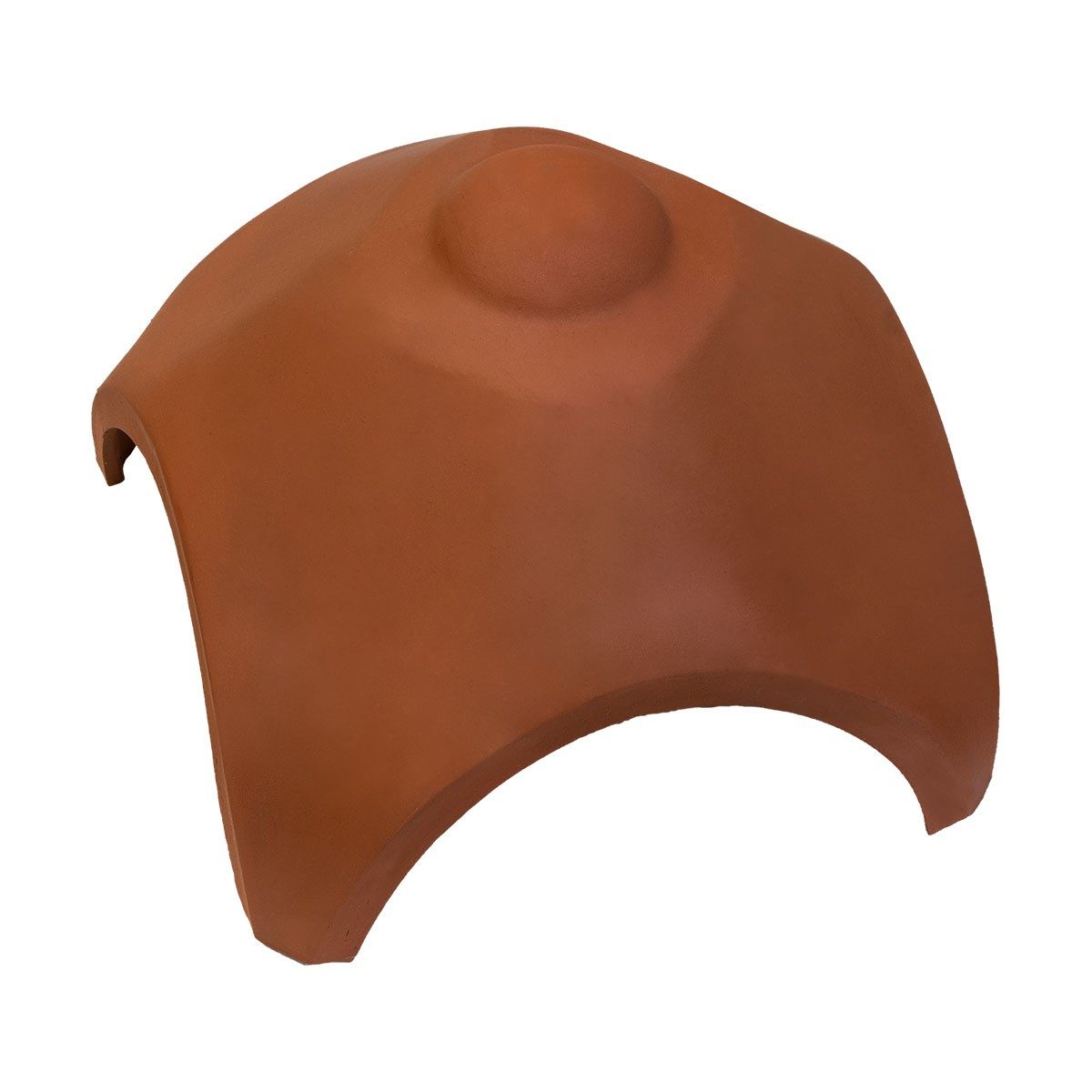 Četverodjelni Razdjelnik Glatki 17 cm Natur prirodno Crvena