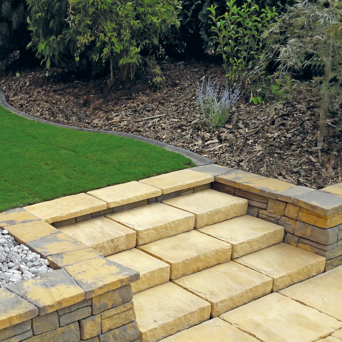 Bradstone Old Town stepenice pješčana