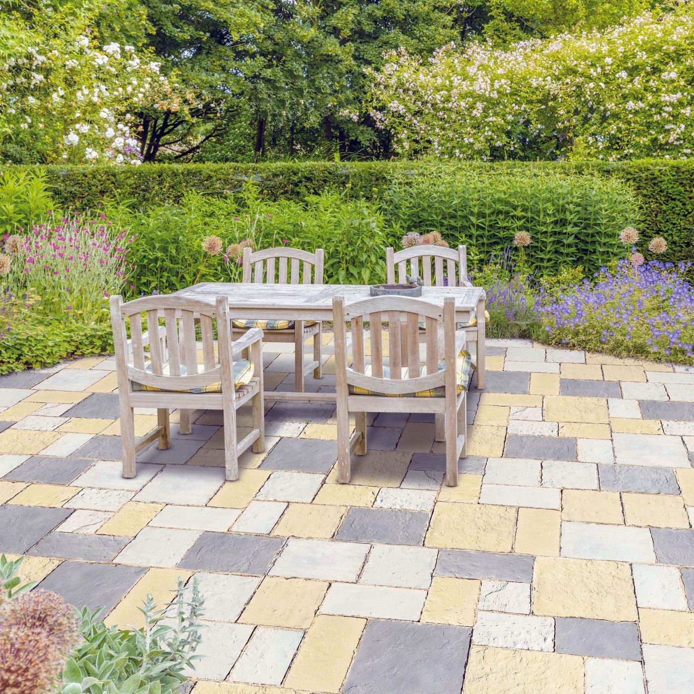 Bradstone Old Town ploče sivo prošarana