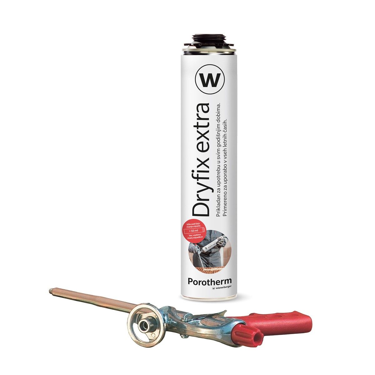 Porotherm Dryfix.extra ljepilo za suhu i brzu gradnju brušene opeke Porotherm cigle bez morta