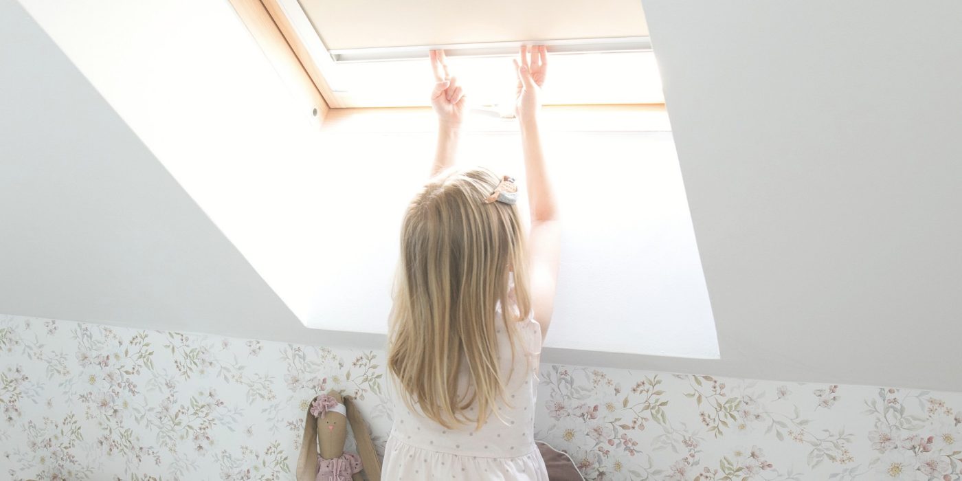 Krovni prozor Tondach u dječjoj sobi