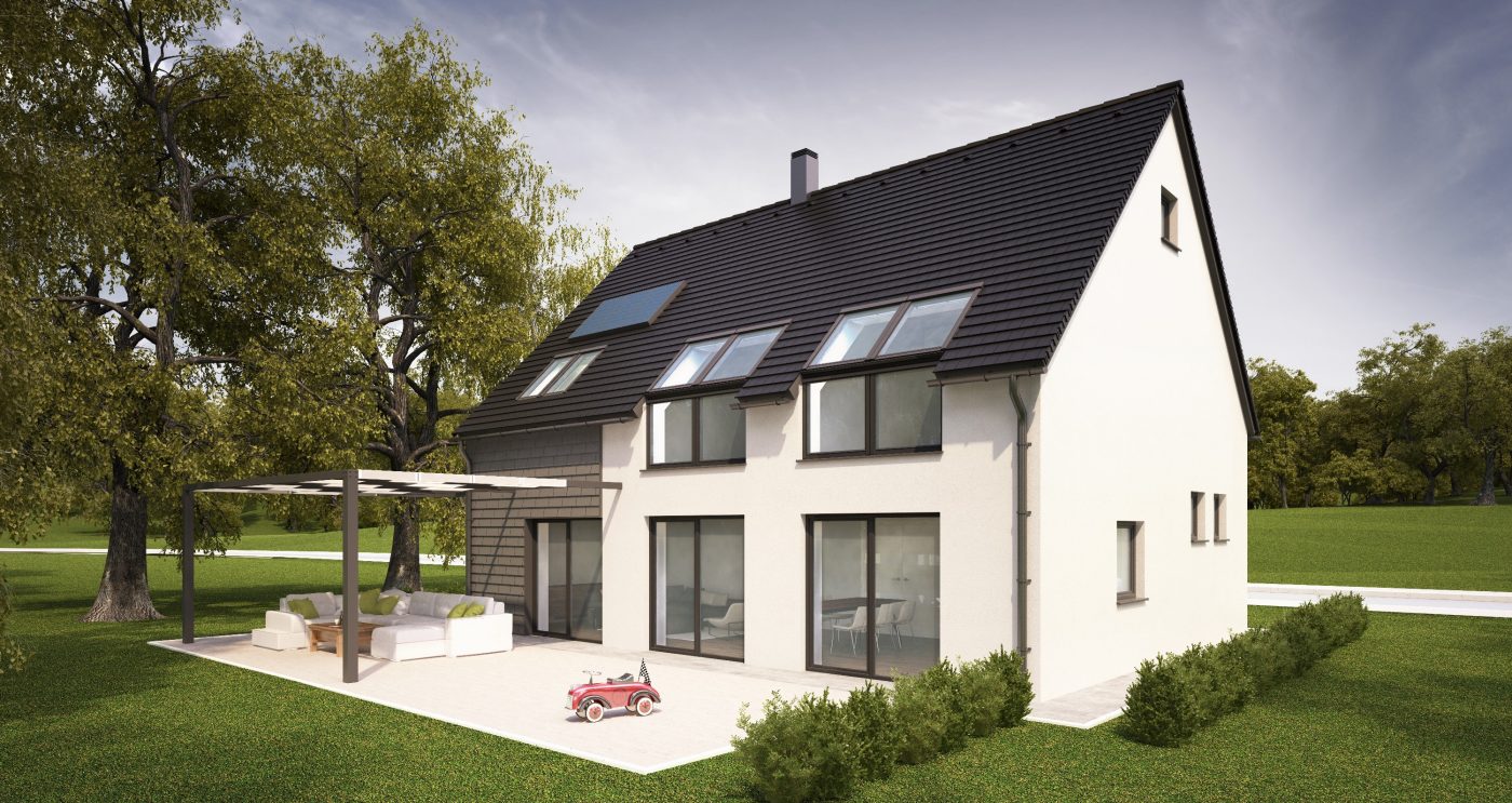 e4 house render 3d