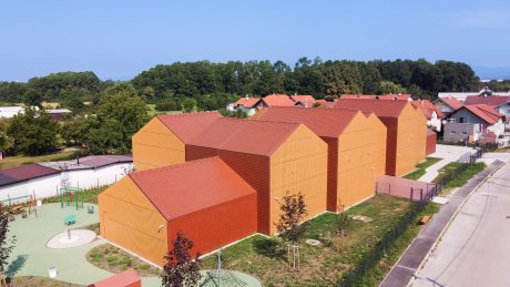 Projekt na kojem je Tondach crijep spušten na fasadu