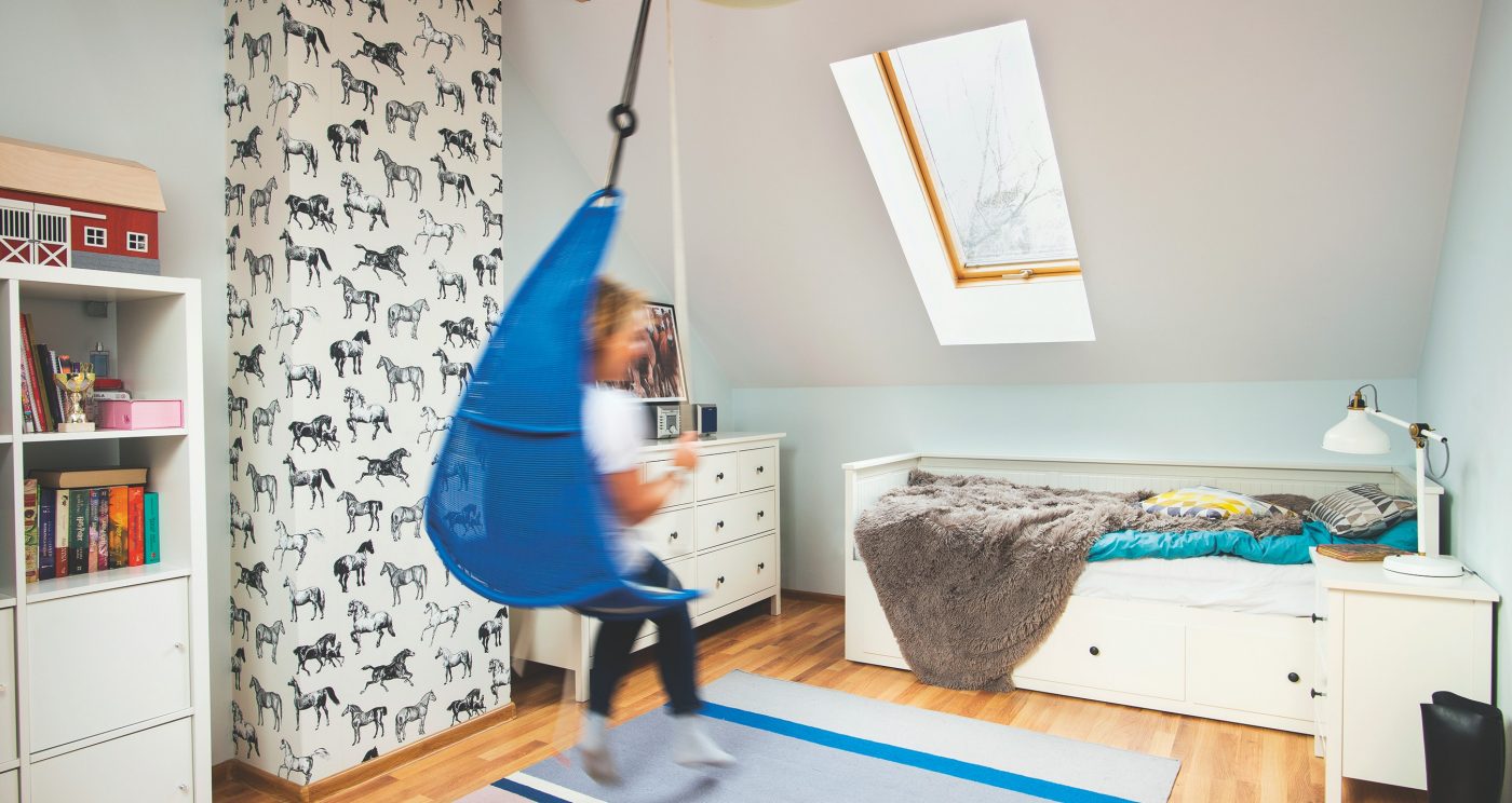 Krovni prozor Tondach u dječjoj sobi