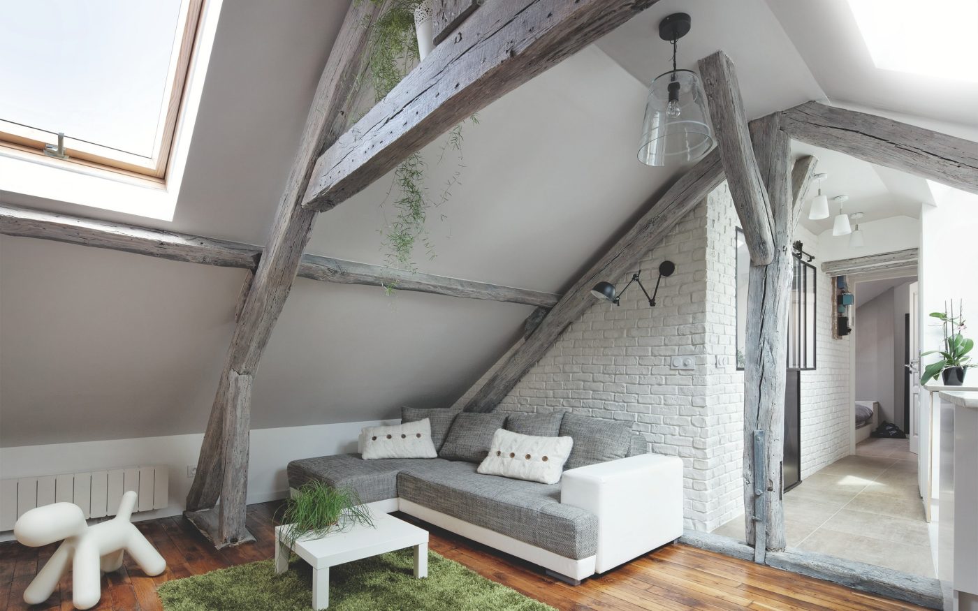 Krovni prozor Tondach u dnevnom boravku